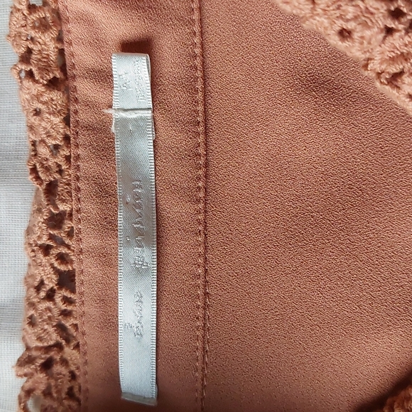 Western like-wear, lace collar, button front, S - Picture 7 of 9